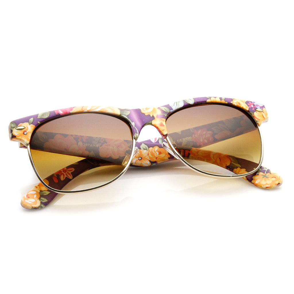 Purple-Floral Amber