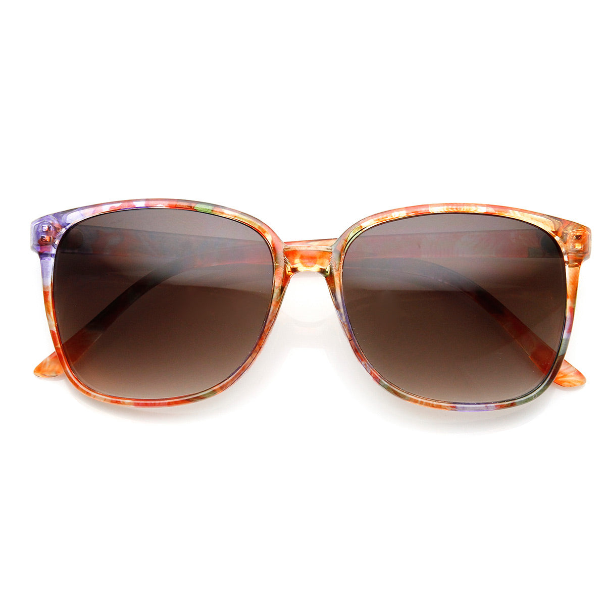 Orange-Floral