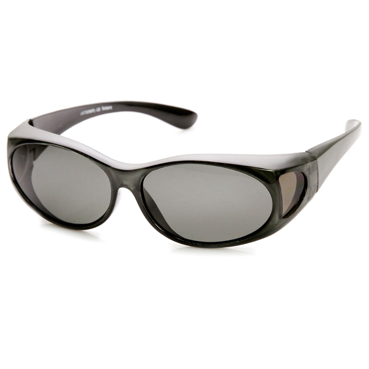 Buy Rectangular Full Rim Sunglasses With Cover (Black) at Amazon.in