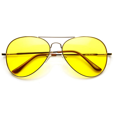 Update more than 83 yellow transparent aviator sunglasses latest
