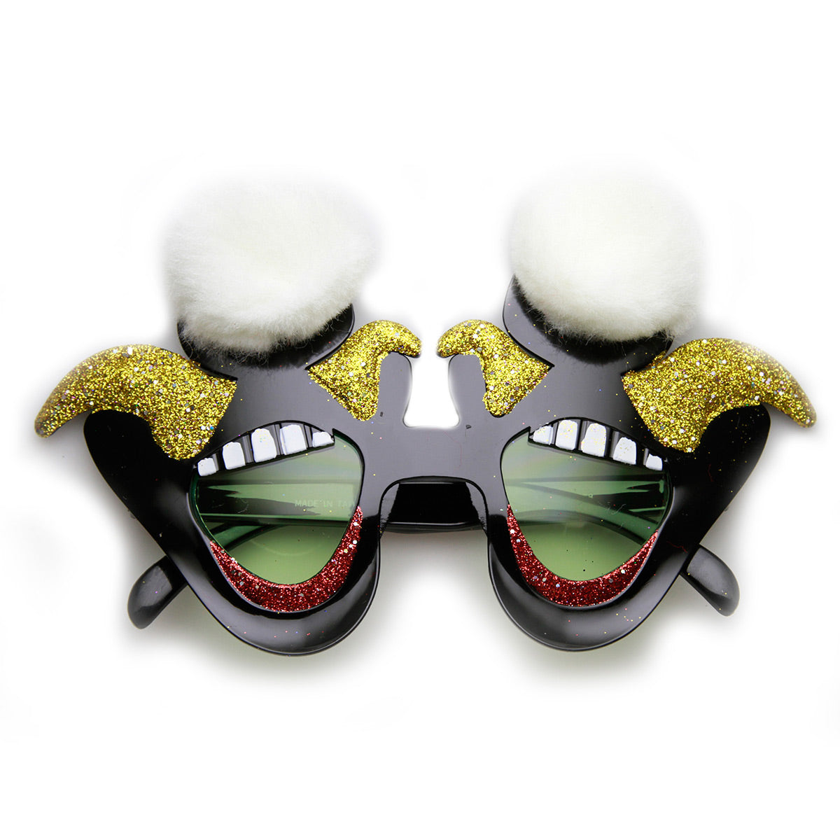 Black-White-Gold Green