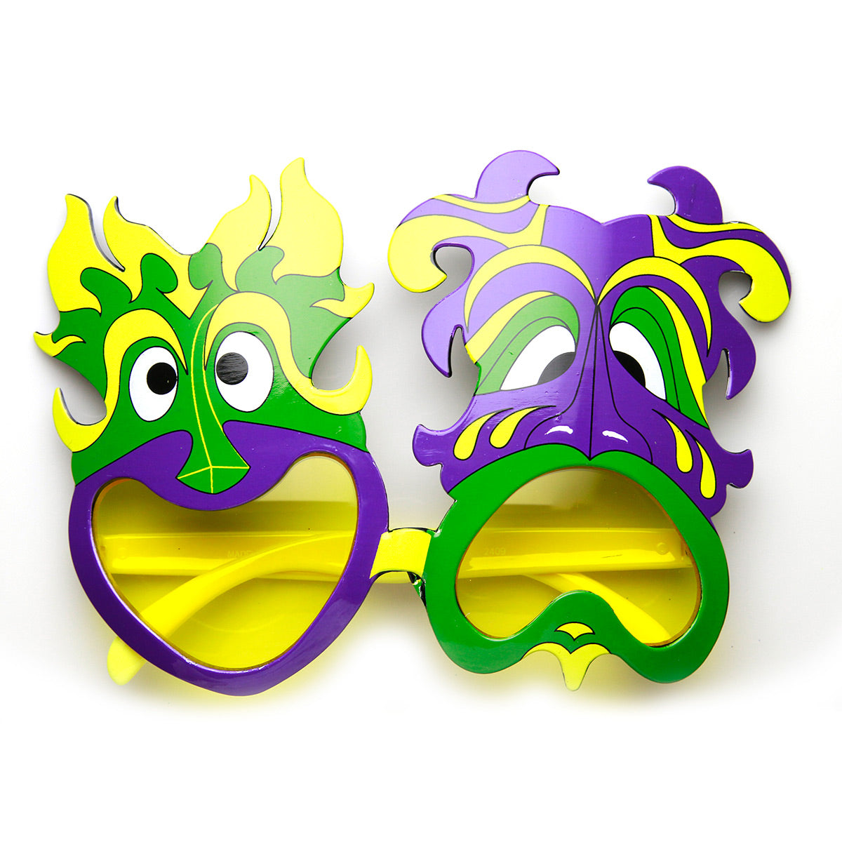 Purple-Green Yellow