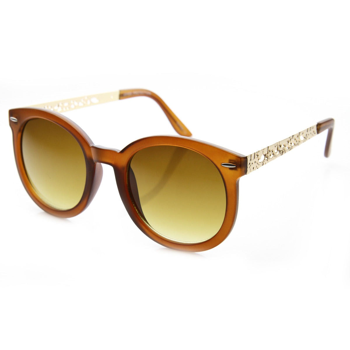 Matte-Brown-Gold Amber