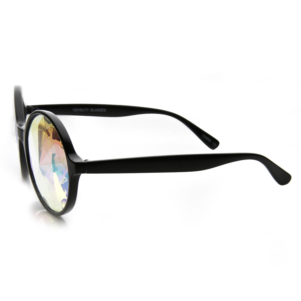 Black Kaleidoscope / Rainbow Lens
