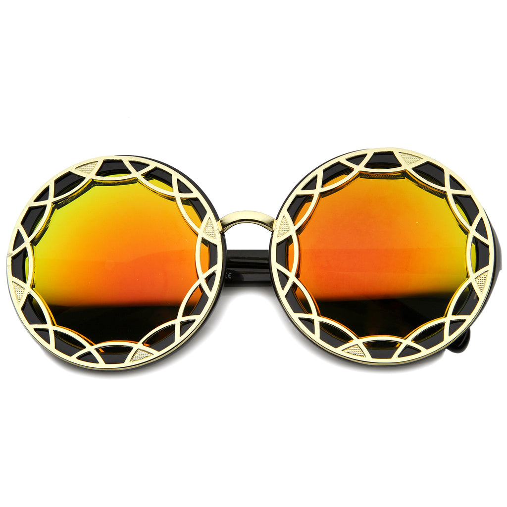 Black-Gold / Red Mirror