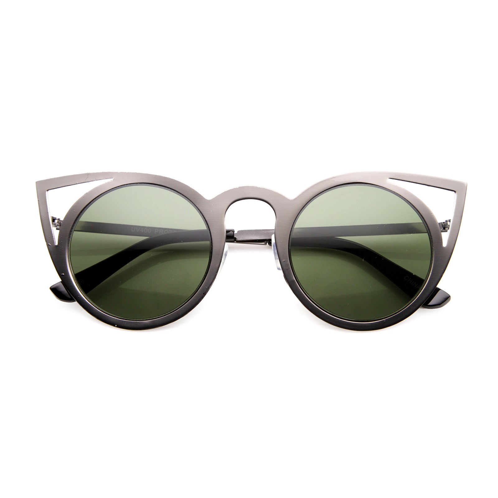 Gunmetal / Green