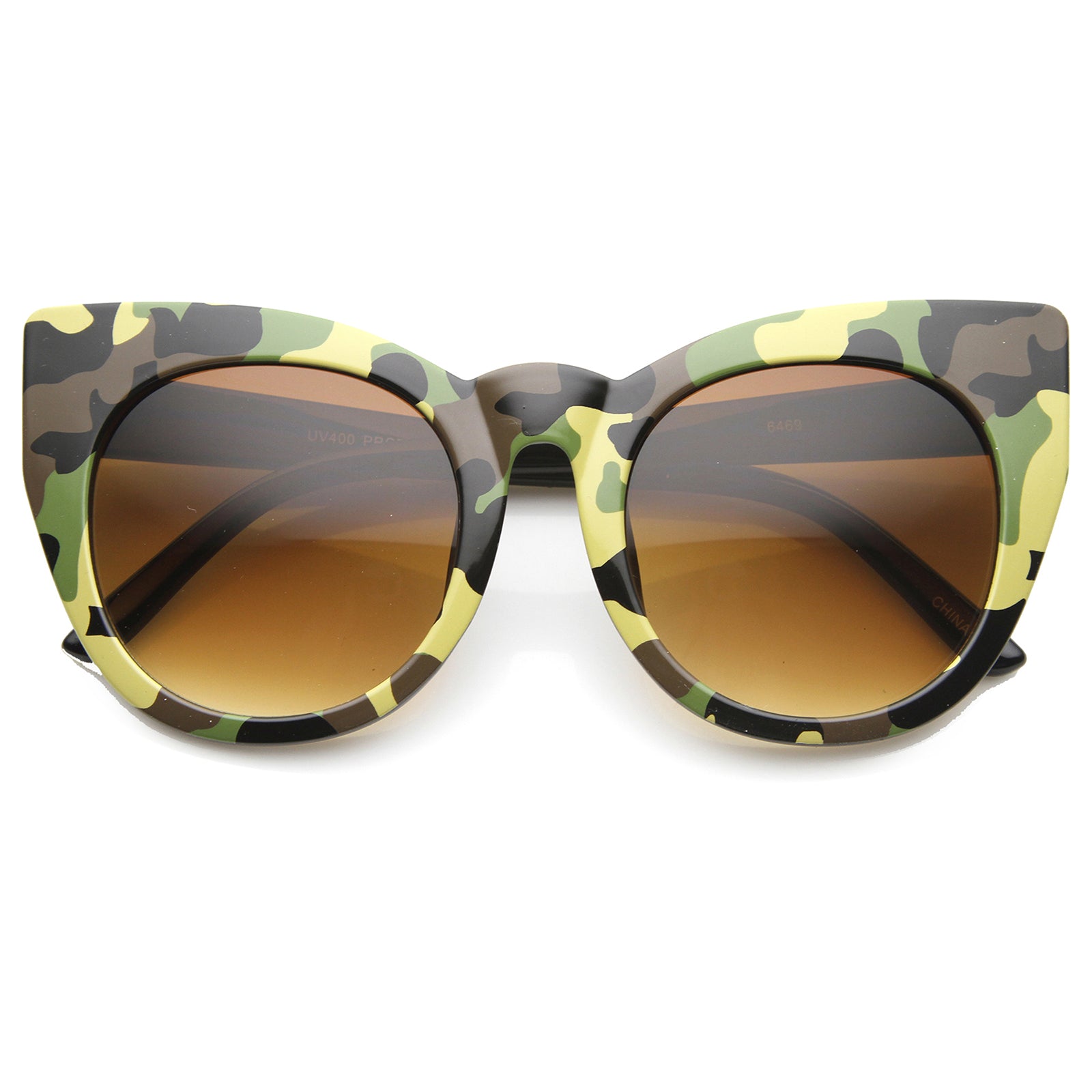 Green Camouflage / Amber