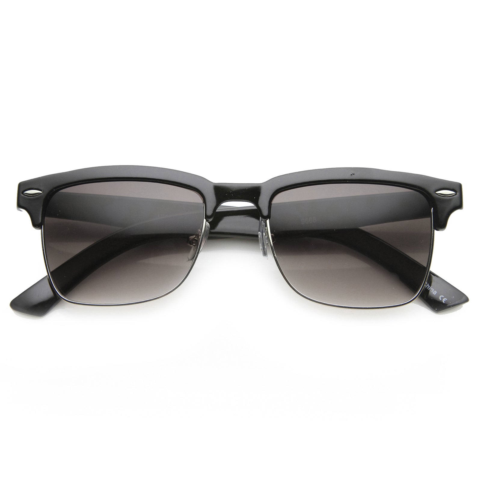 Shiny Black-Silver / Lavender