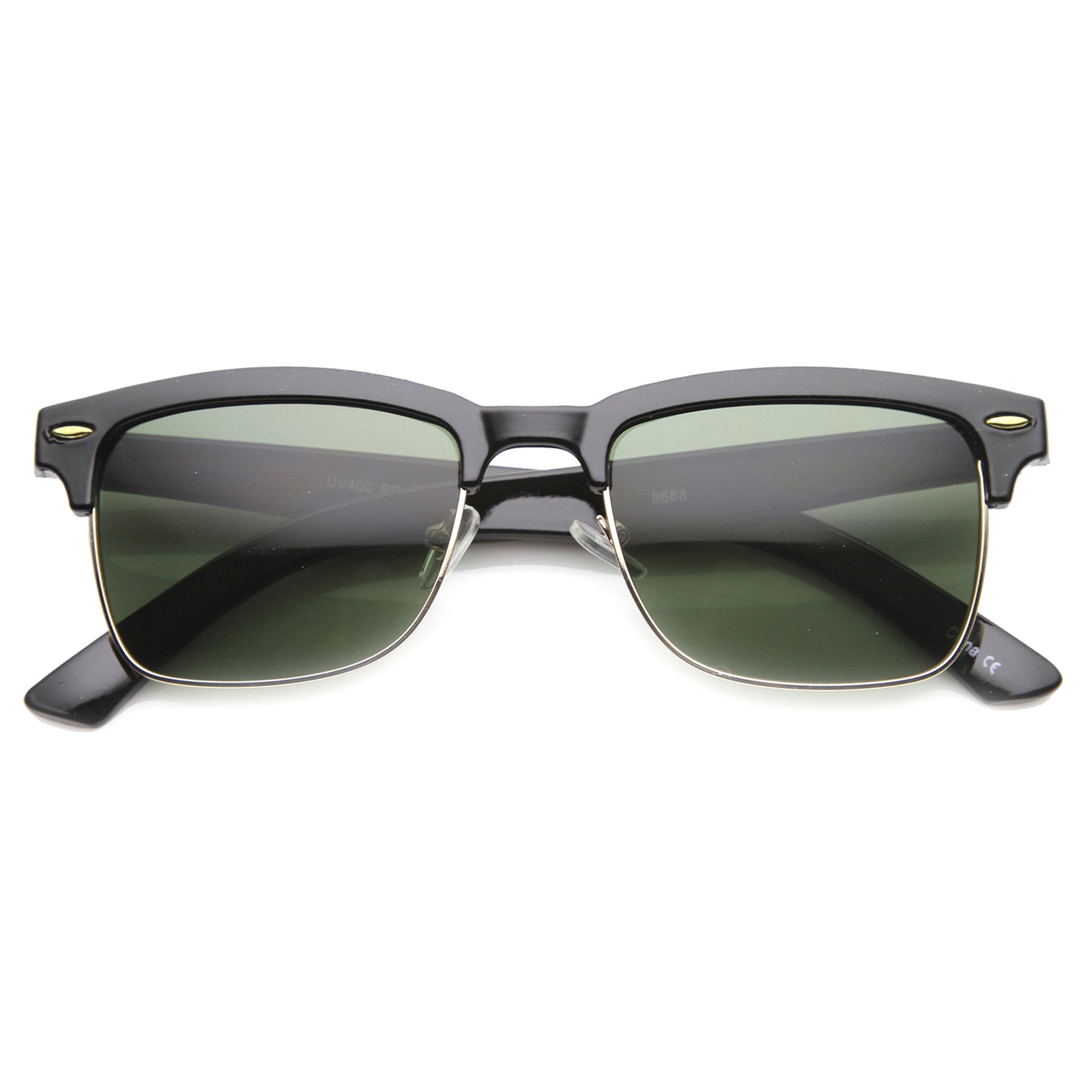Shiny Black-Gold / Green
