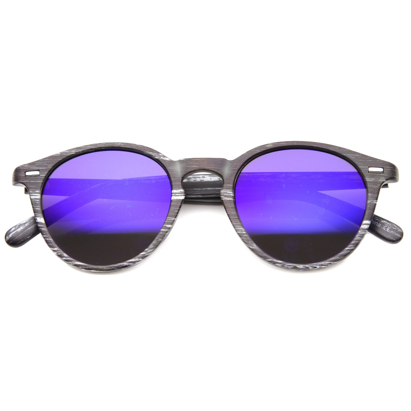 Black-White-Wood / Violet