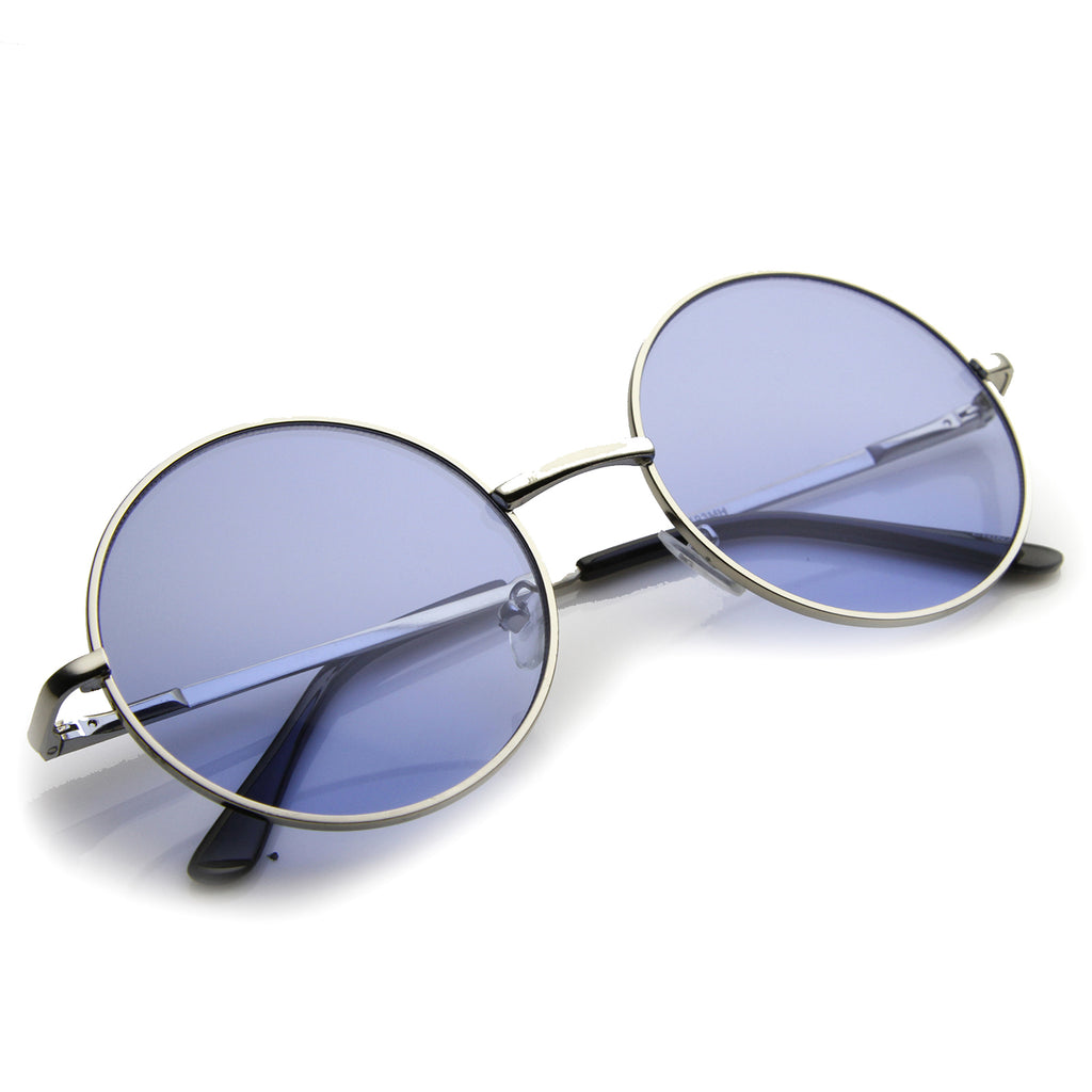 Silver / Blue