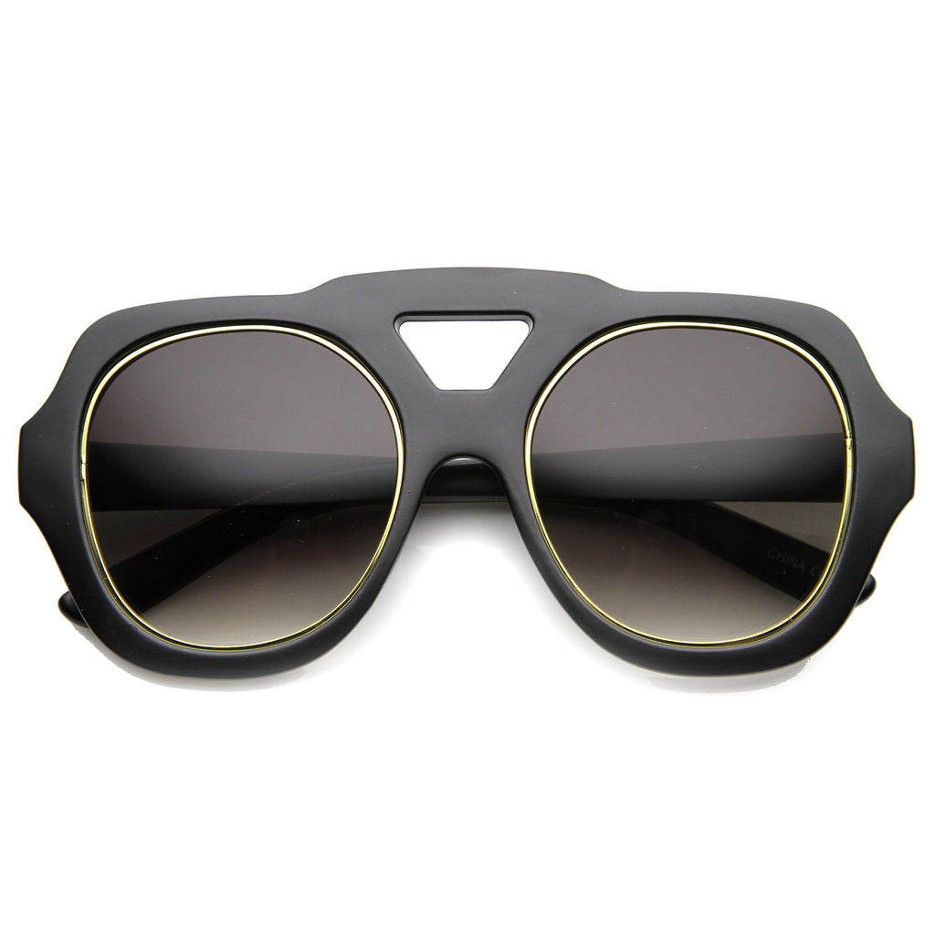 Matte Black-Gold / Lavender
