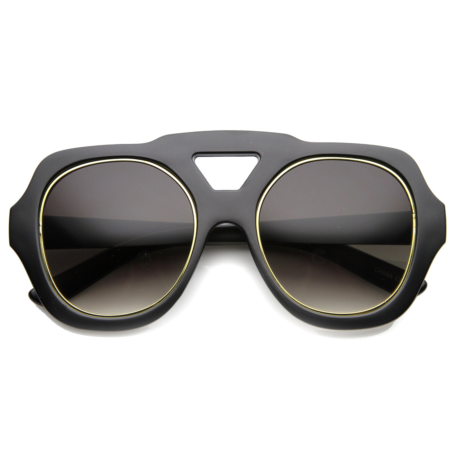 Matte Black-Gold / Lavender