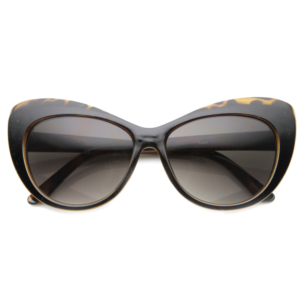 Yellow Tortoise-Black / Lavender