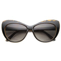 Yellow Tortoise-Black / Lavender