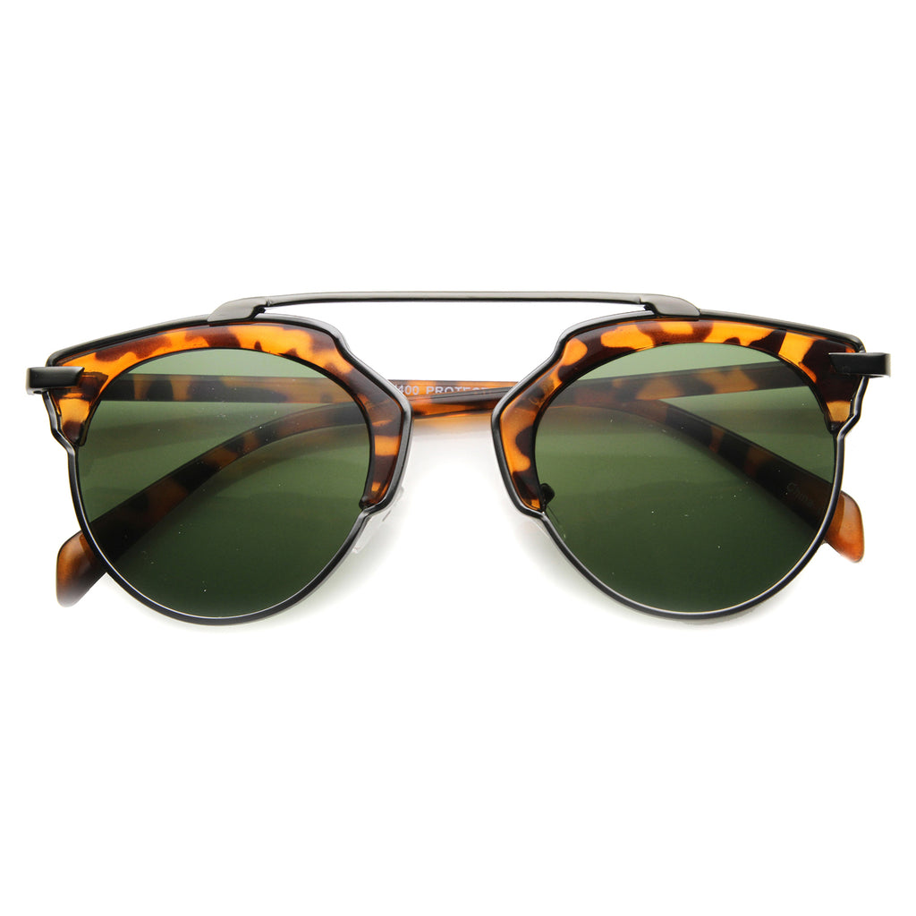 Tortoise-Gunmetal / Green