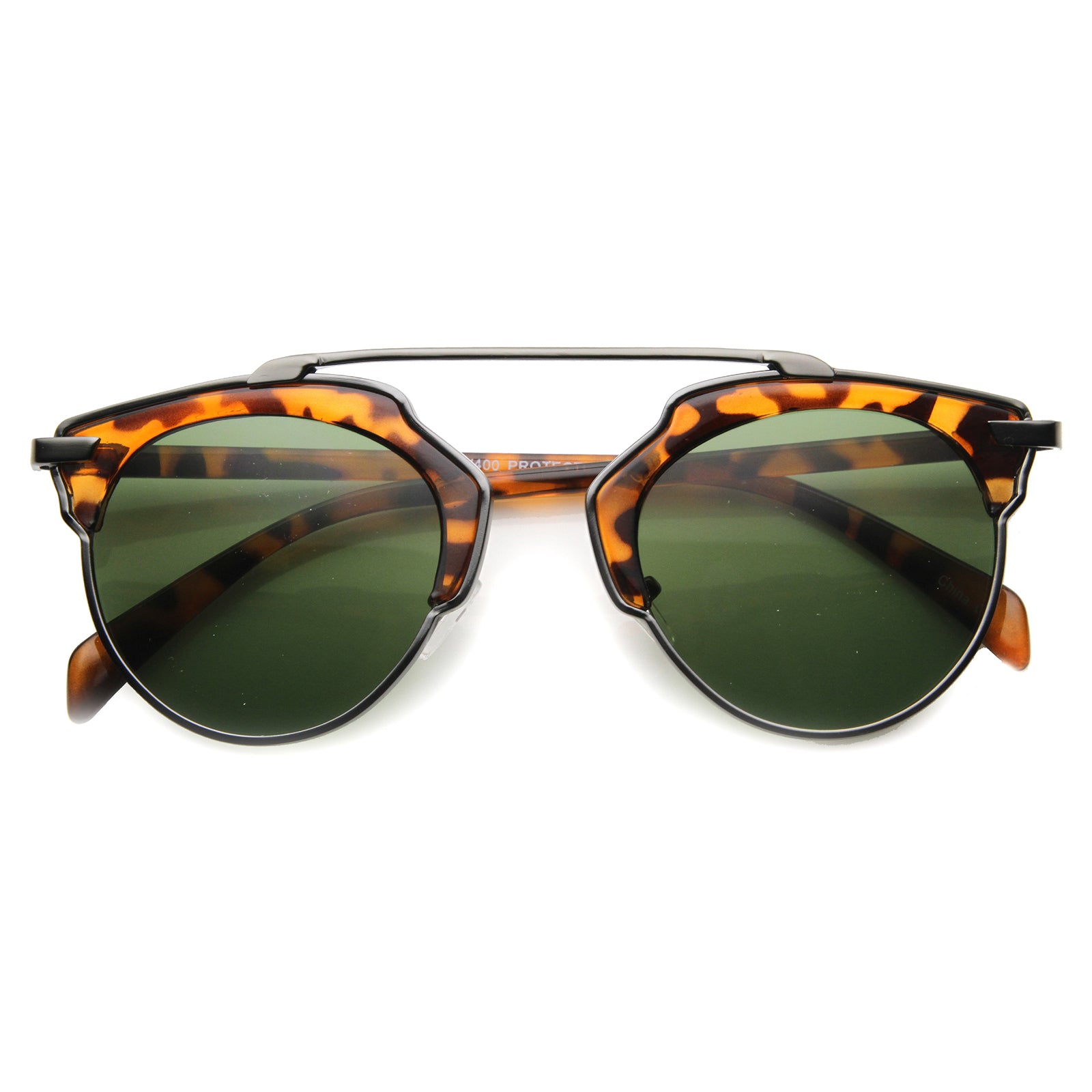 Tortoise-Gunmetal / Green