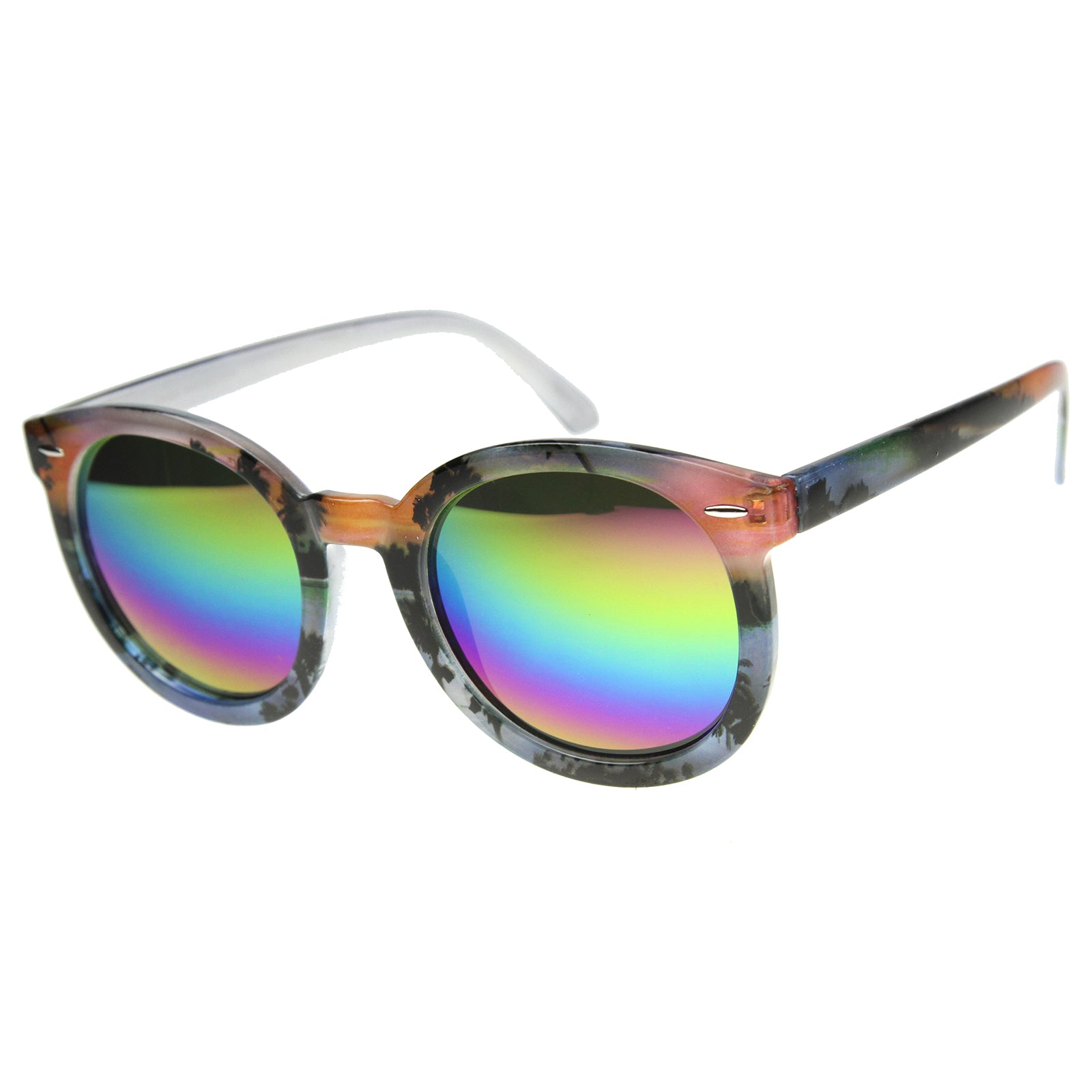 Orange-Blue / Rainbow