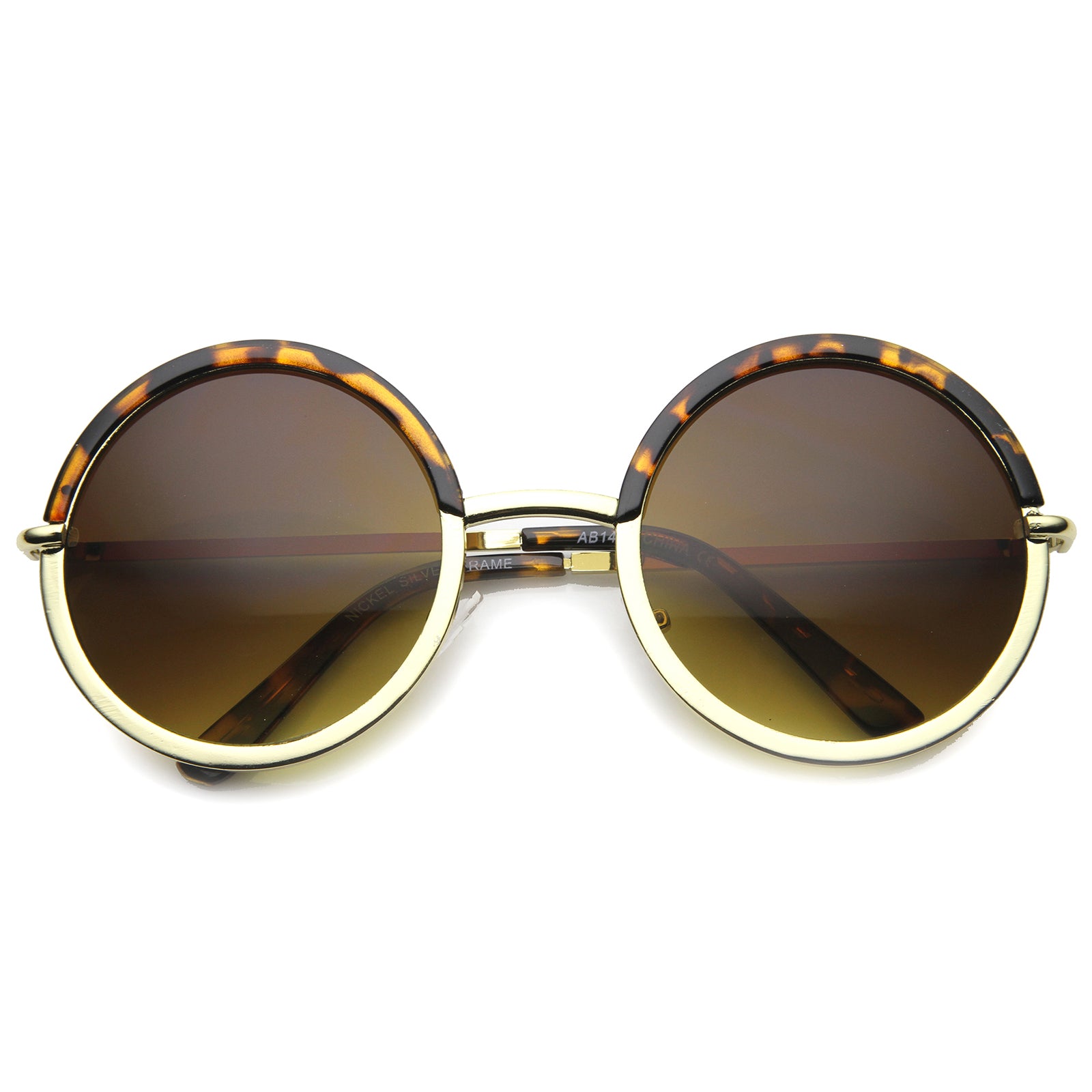 Square Frame Sunglasses Retro Circle Tinted Lens Glasses UV400