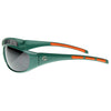 Officially Licensed NFL Football Miami Dolphins Sports Wrap Sunglasses