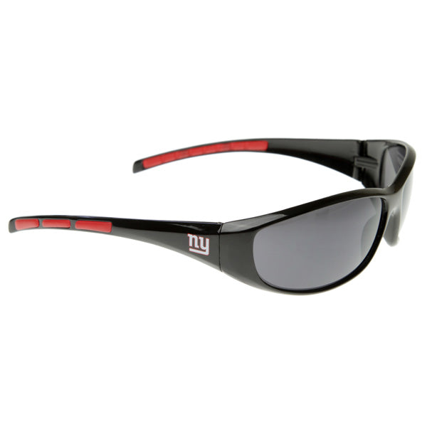 Officially Licensed NFL Football New York Giants Sports Wrap Sunglasses
