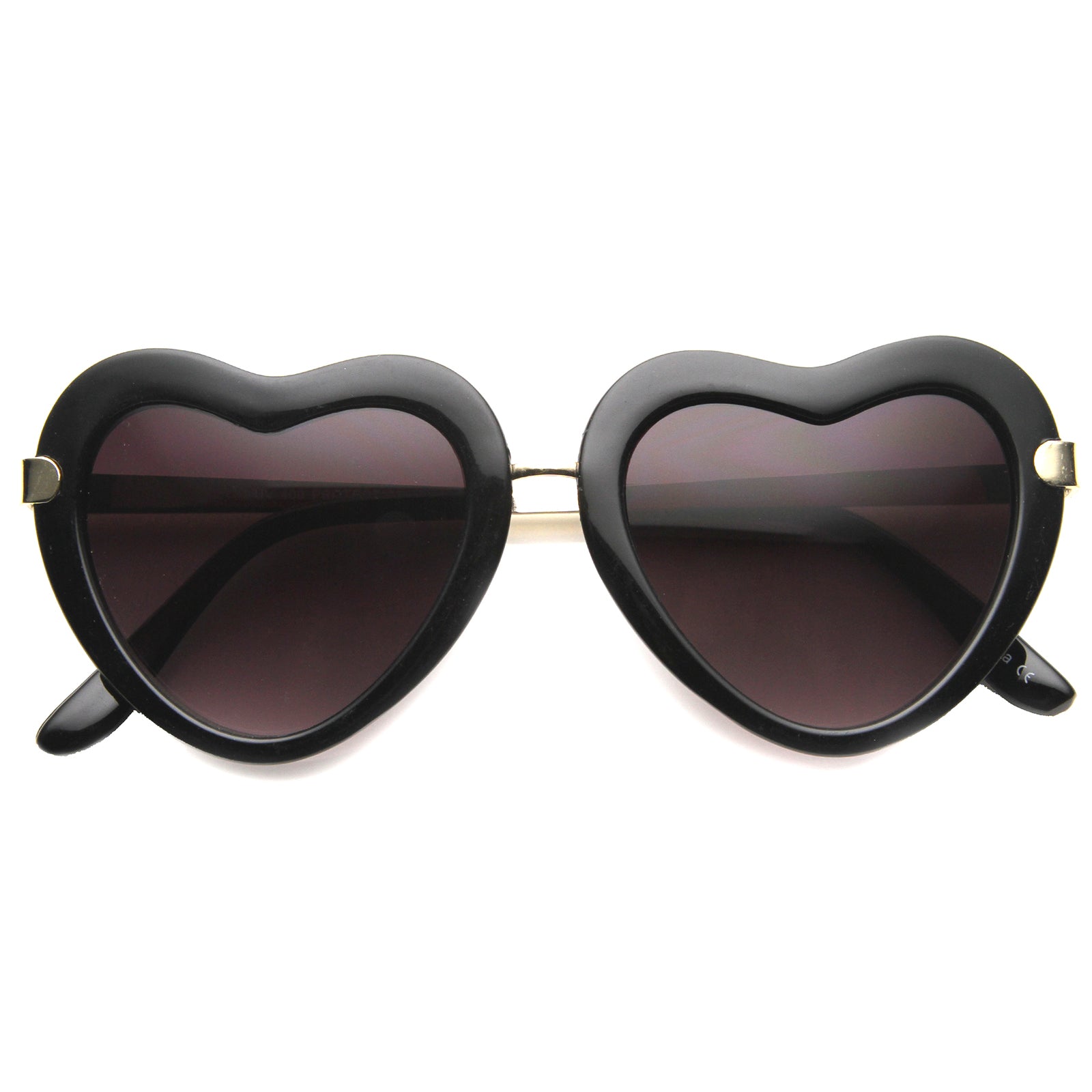 Shiny Black-Gold / Lavender