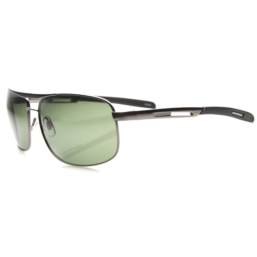 Gunmetal / Green
