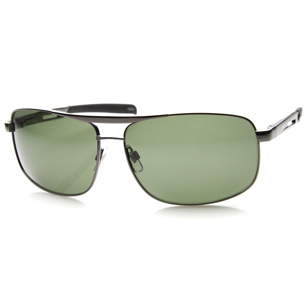 Gunmetal / Green