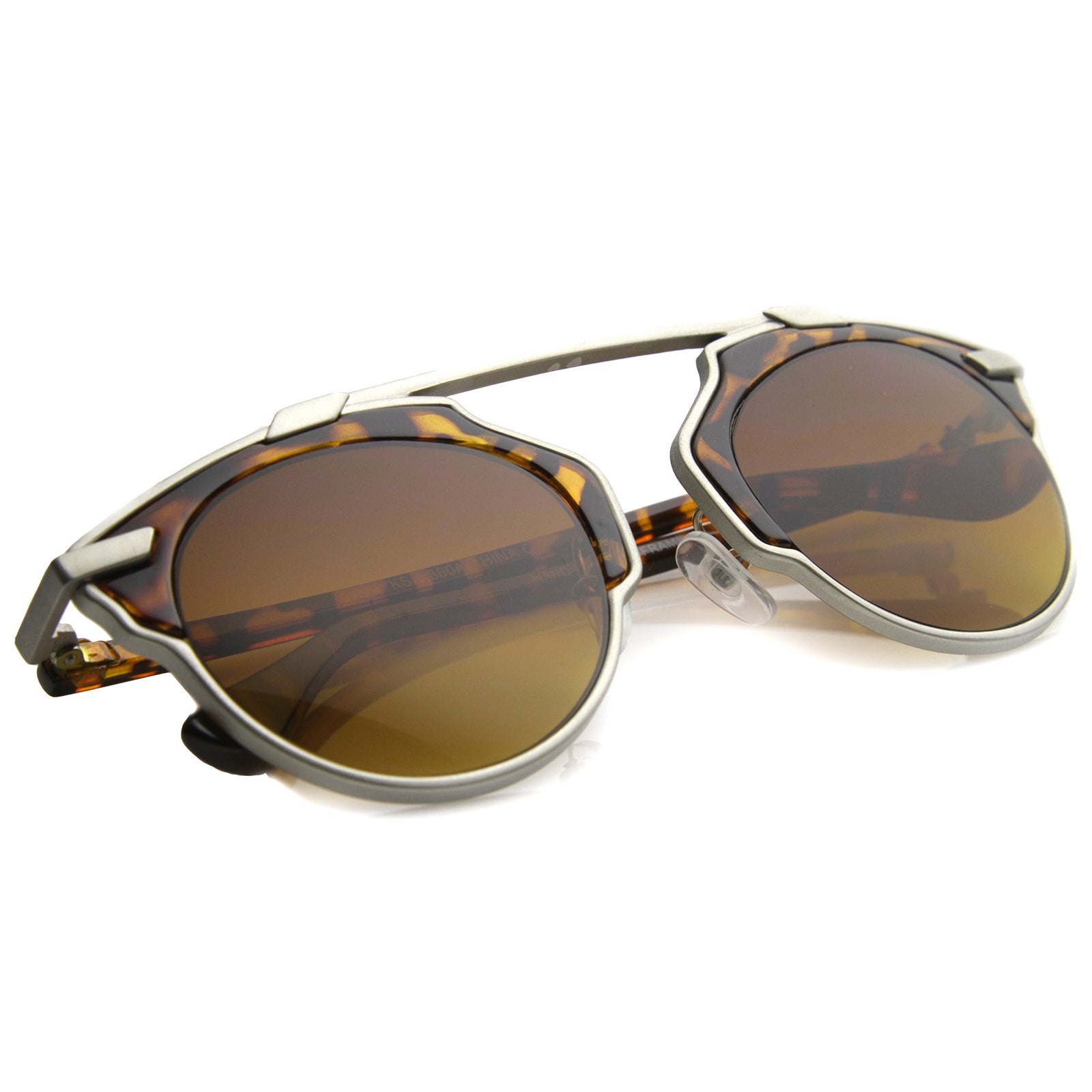 Silver-Tortoise / Amber