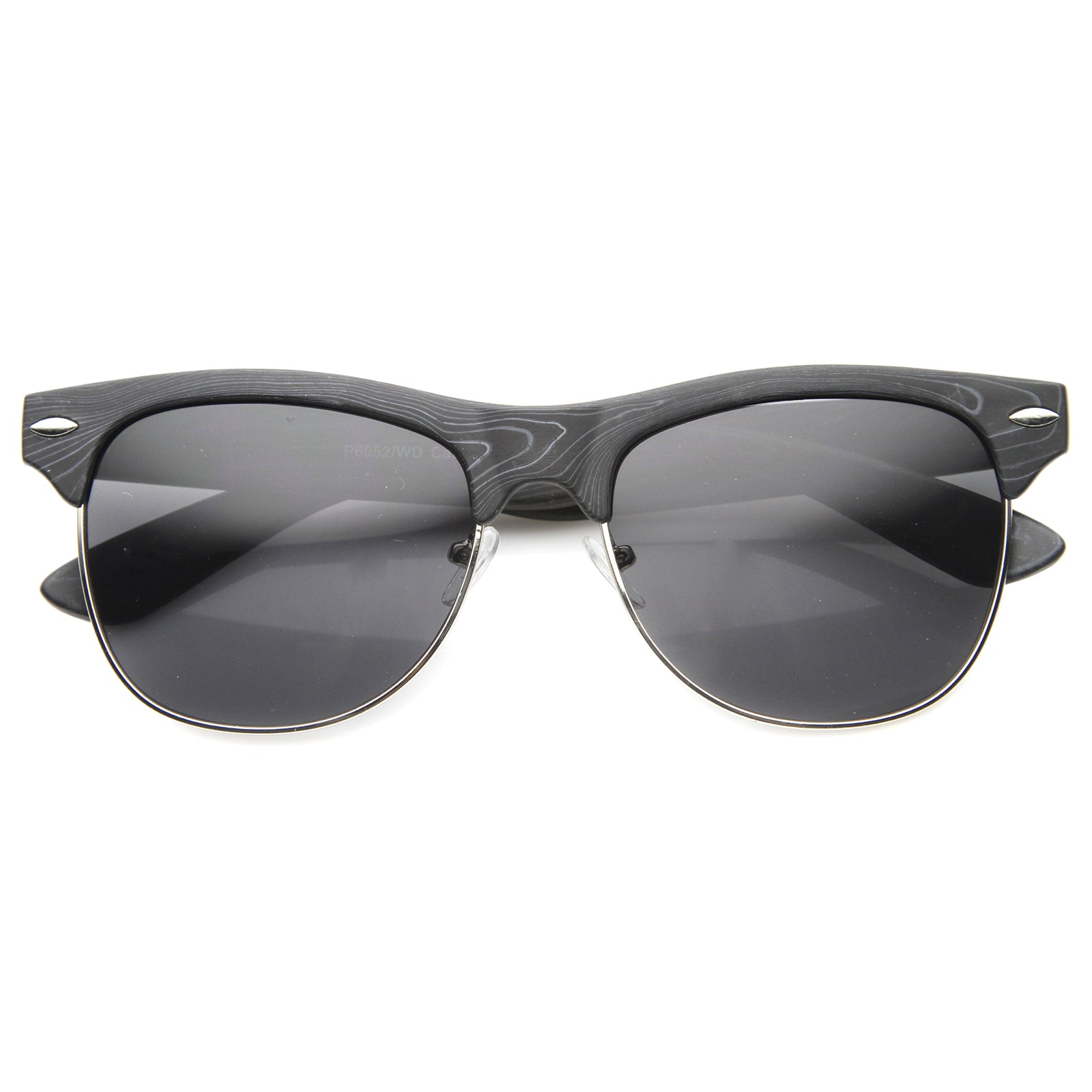 Mens half hot sale rim sunglasses