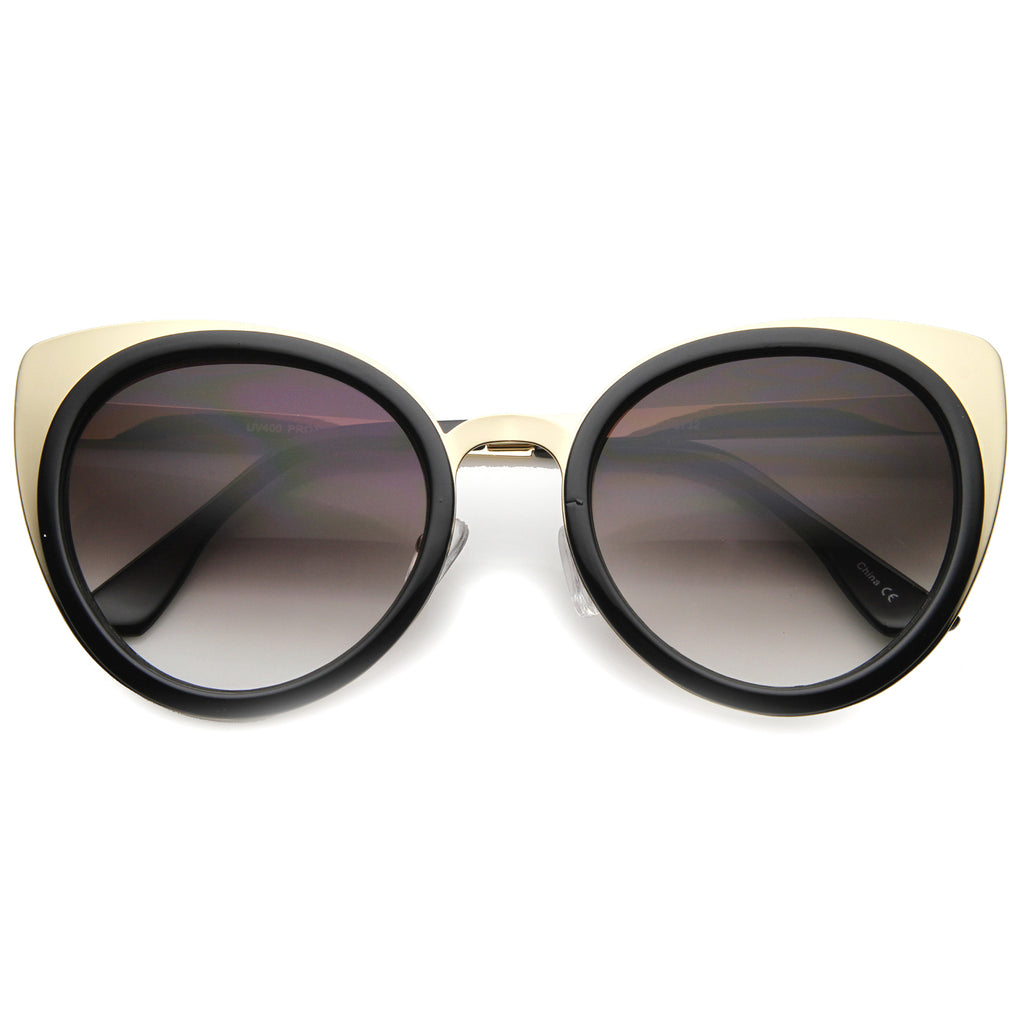 Shiny Black-Gold / Lavender