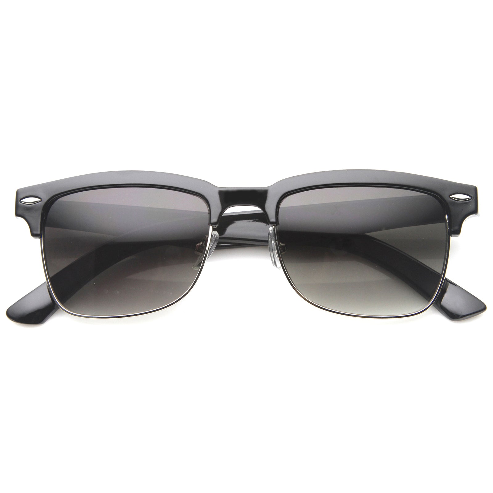 Shiny Black-Silver / Lavender