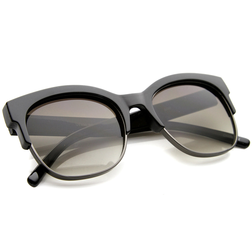 Shiny Black-Gunmetal / Lavender