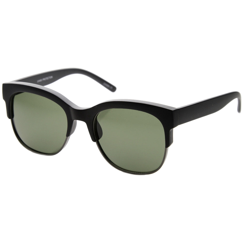 Matte Black-Gunmetal / Green