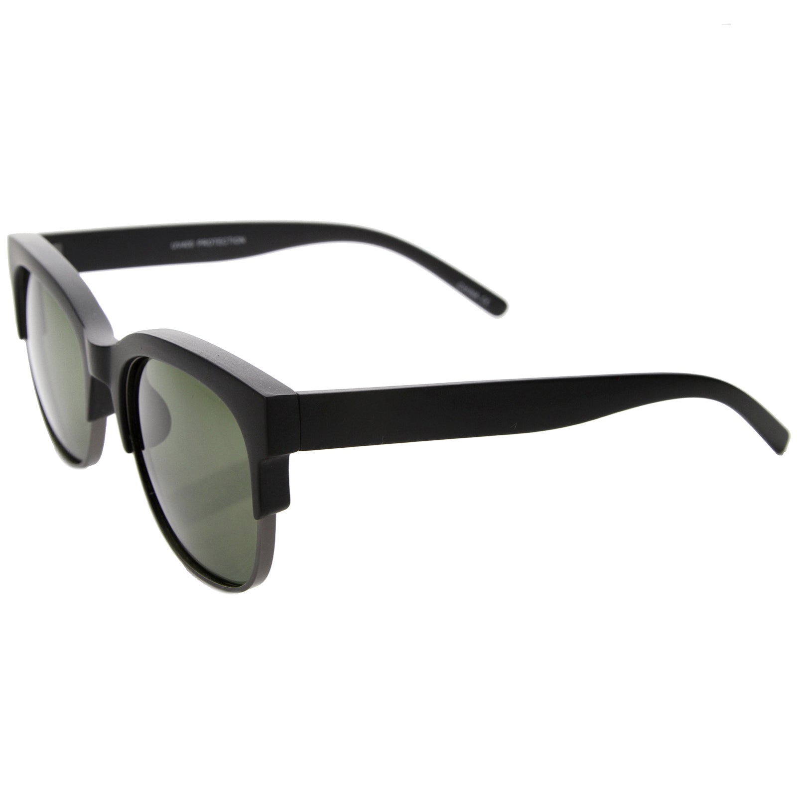 Matte Black-Gunmetal / Green