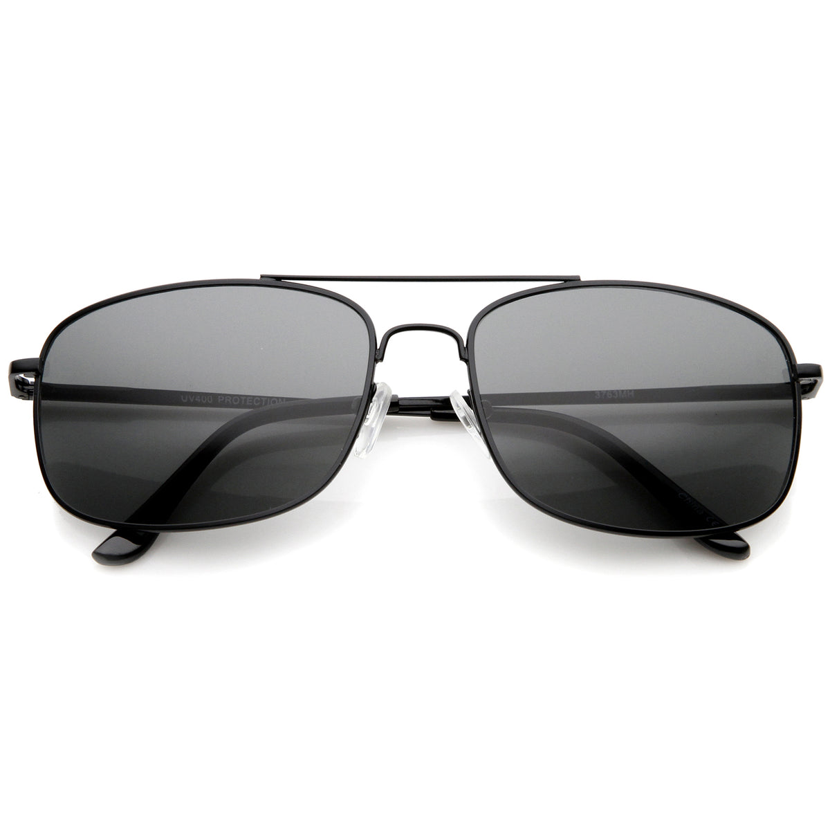 Mens Metal Aviator Sunglasses With Uv400 Protected Composite Lens