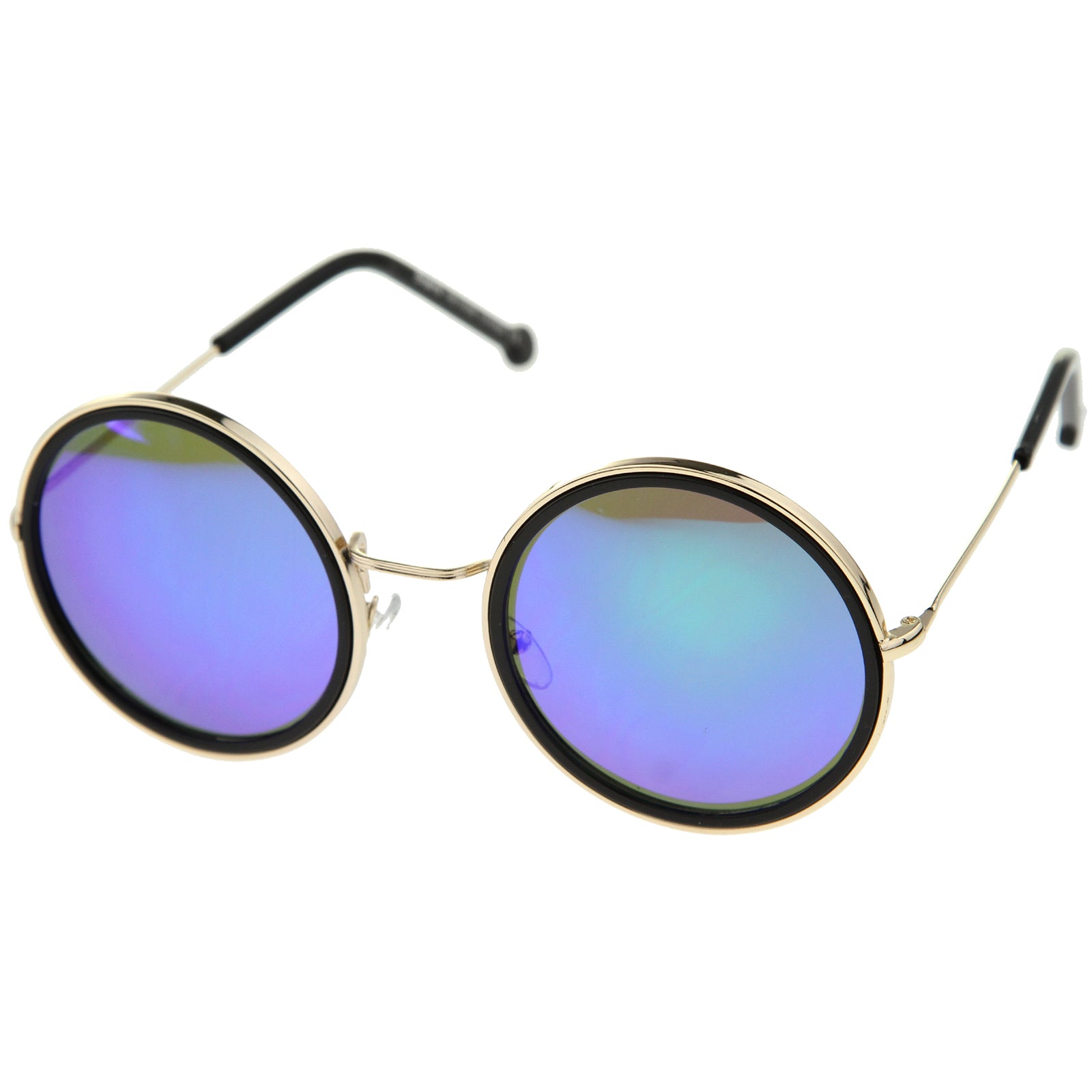 Gold-Black / Violet Mirror