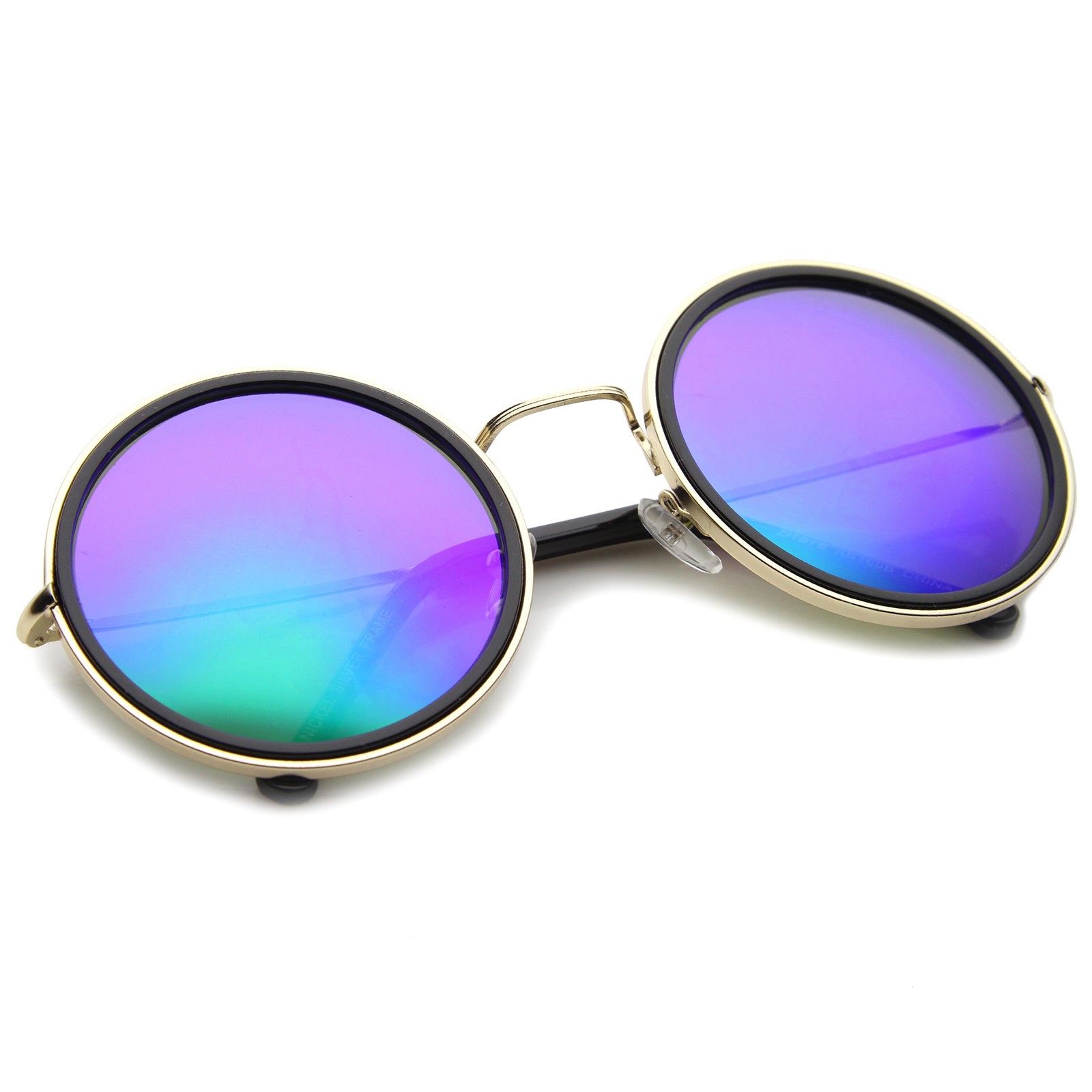 Gold-Black / Violet Mirror
