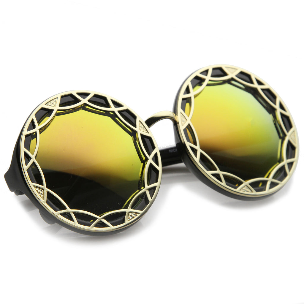 Black-Gold / Orange Mirror