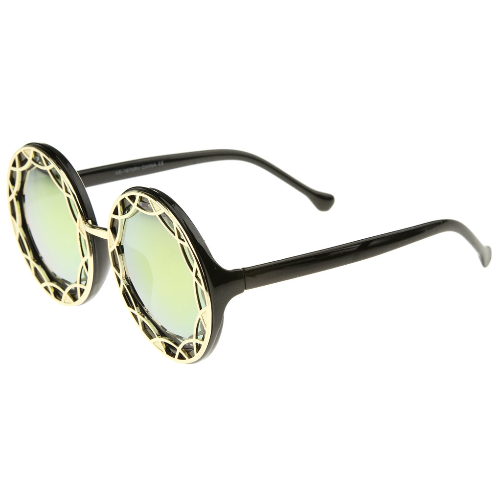 Black-Gold / Yellow Mirror