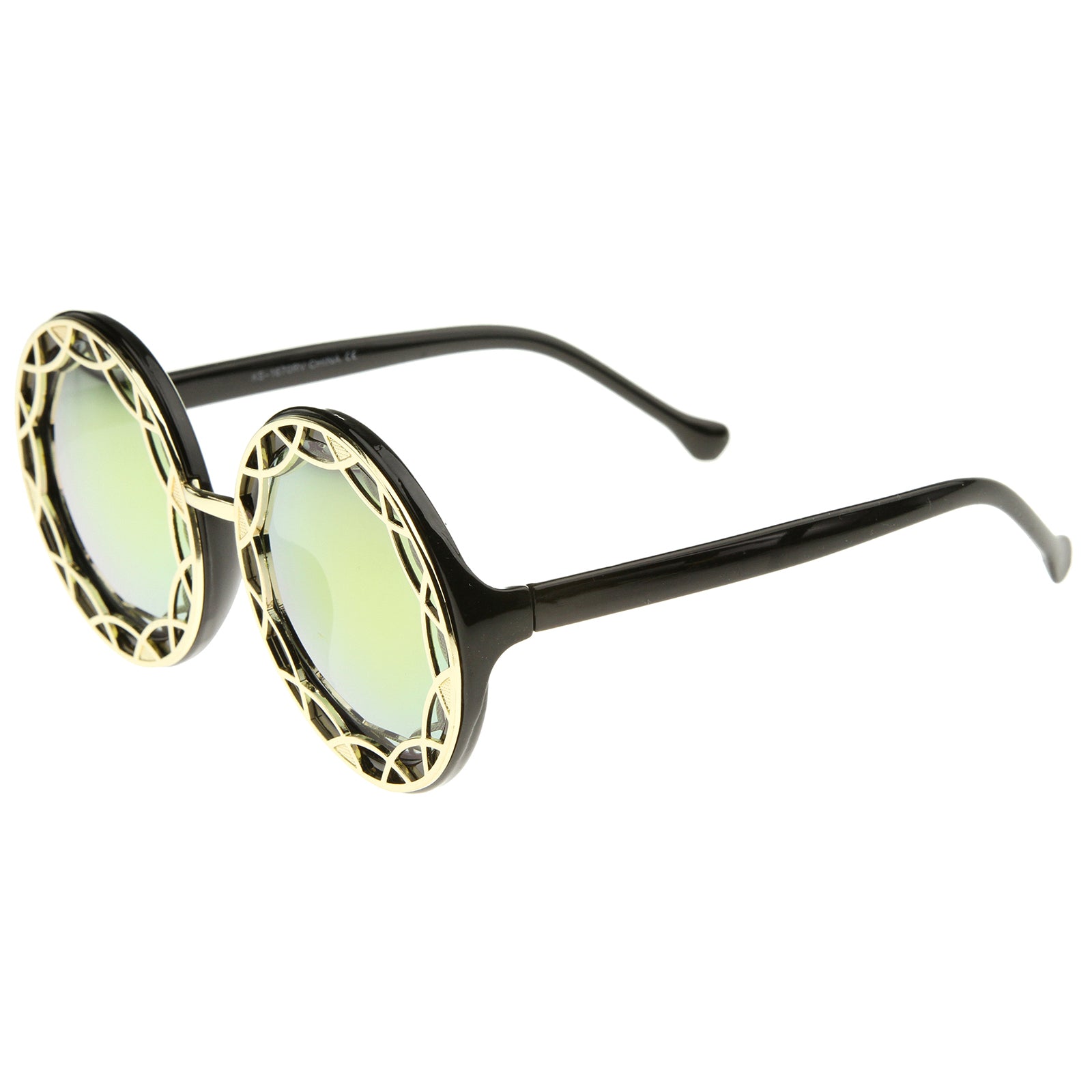 Black-Gold / Yellow Mirror