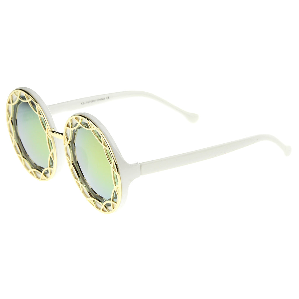 White-Gold / Yellow Mirror