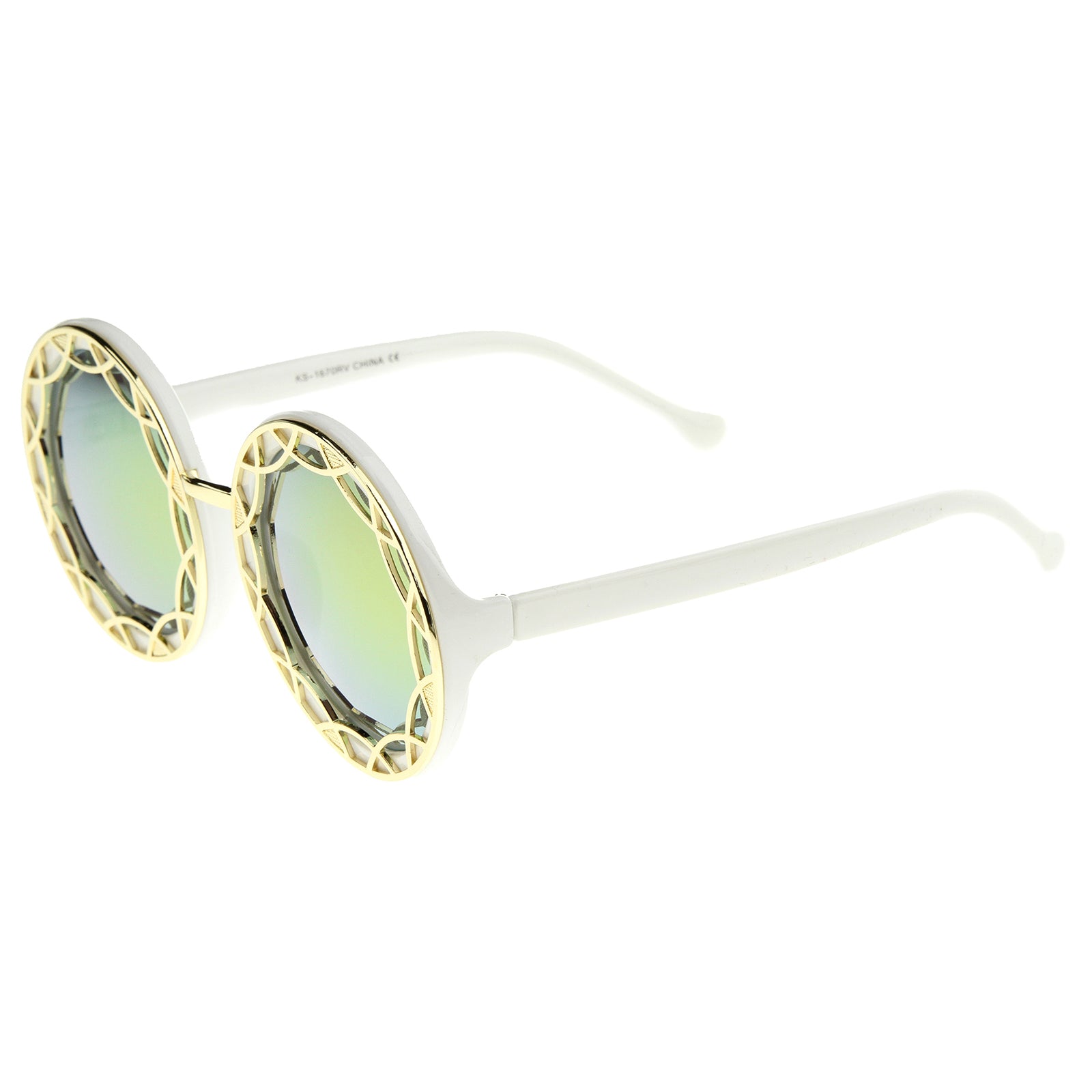 White-Gold / Yellow Mirror
