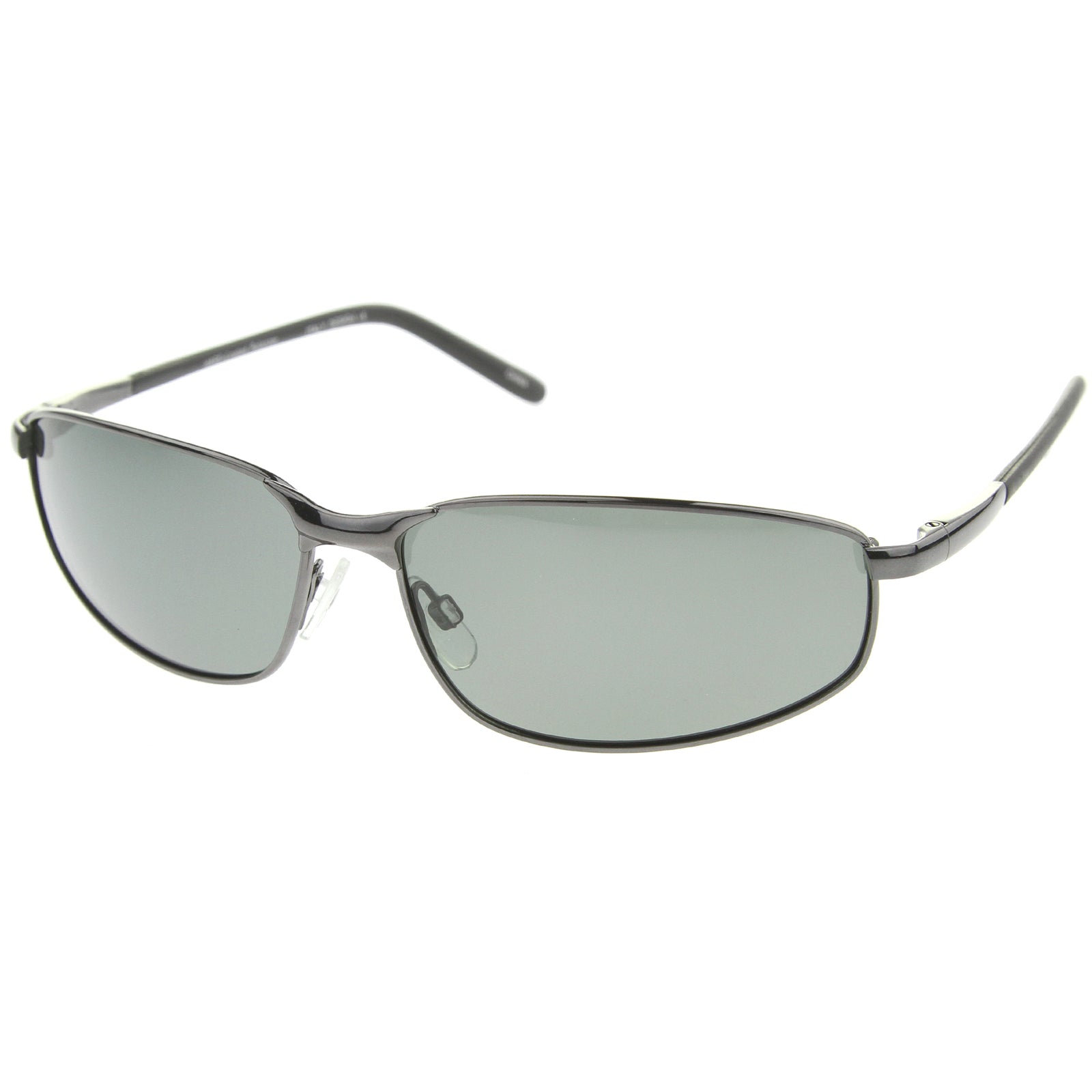 Shiny Gunmetal / Green