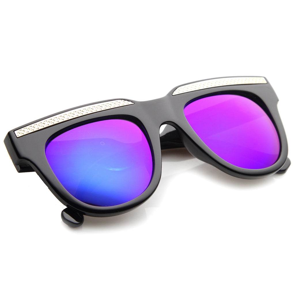 Black-Gold / Blue Mirror