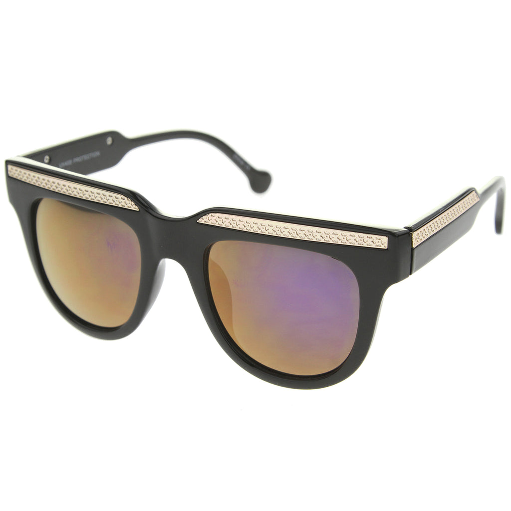 Black-Gold / Purple Orange Mirror