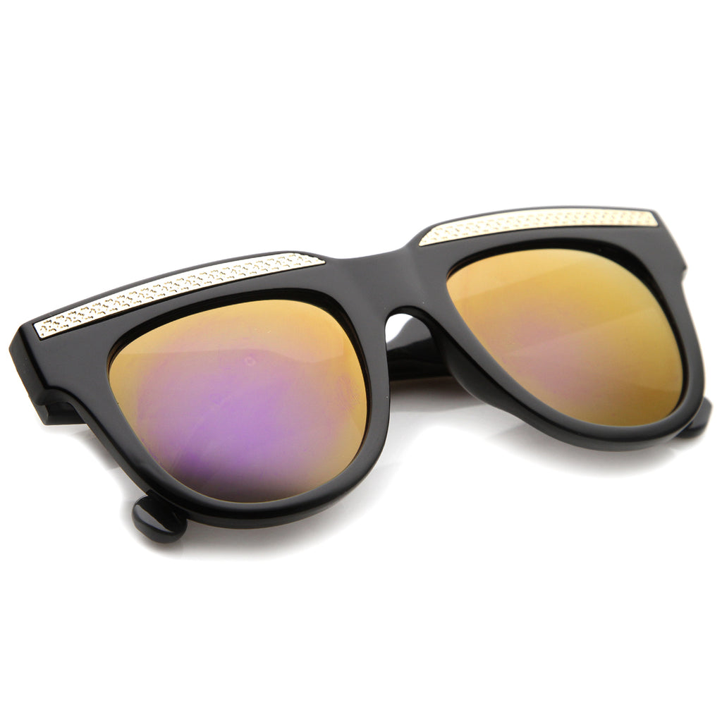 Black-Gold / Purple Orange Mirror