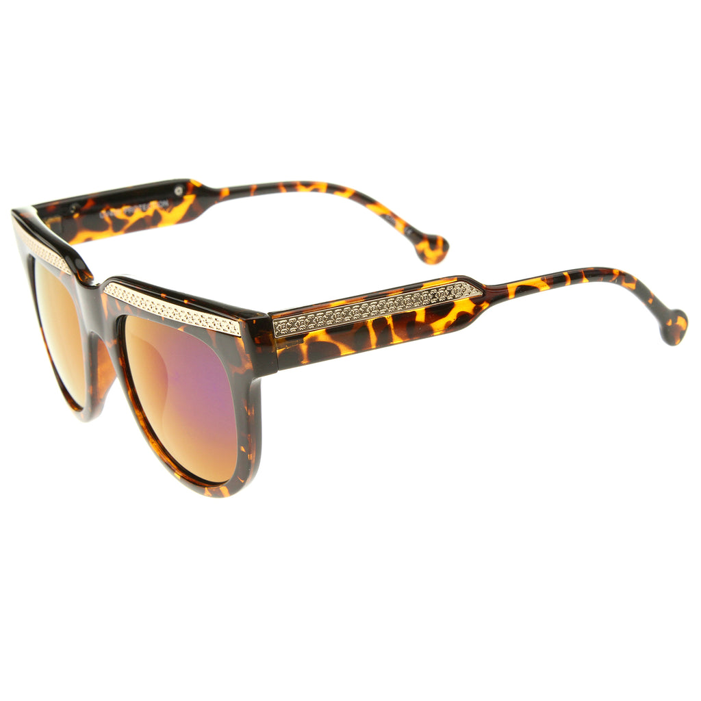 Tortoise-Gold / Purple Mirror
