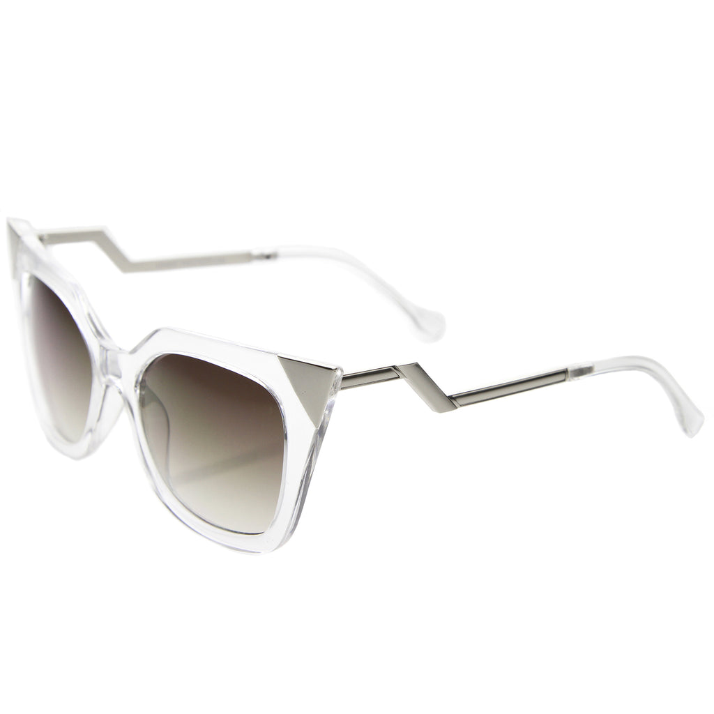 Clear White-Silver / Lavender