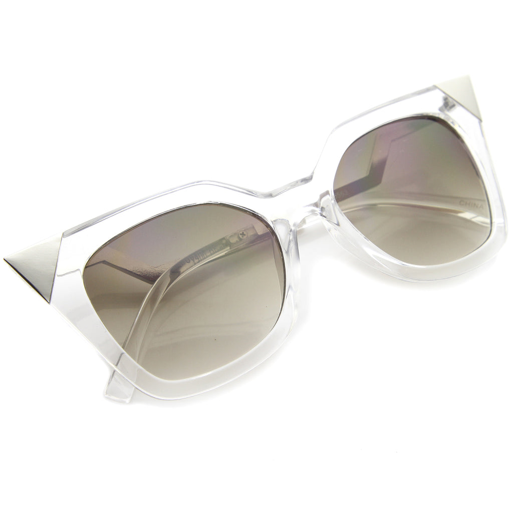 Clear White-Silver / Lavender